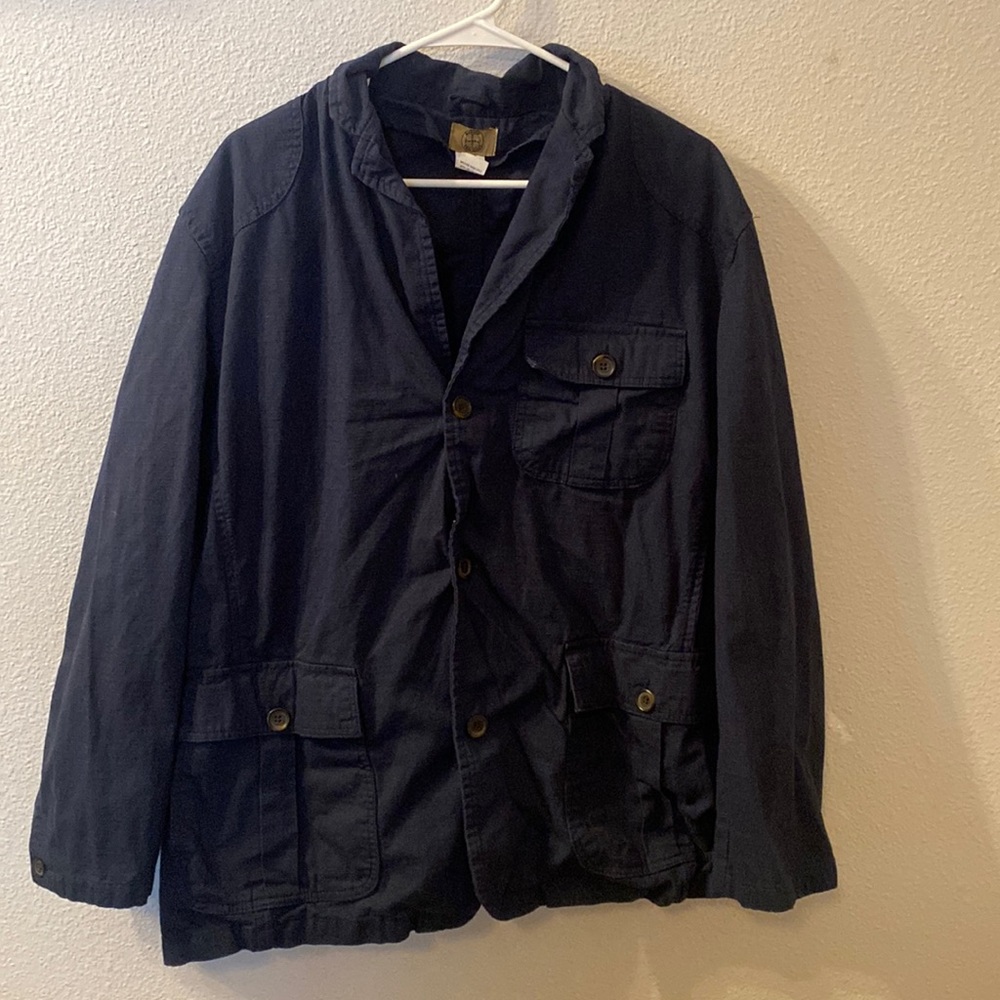 Haband Travelers button down jacket size XL